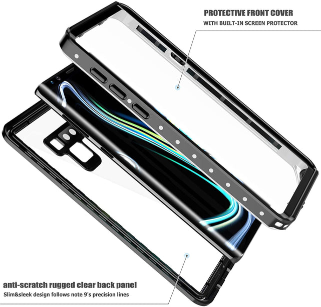 Redpepper Note 9 cover impermeabile trasparente antiurto