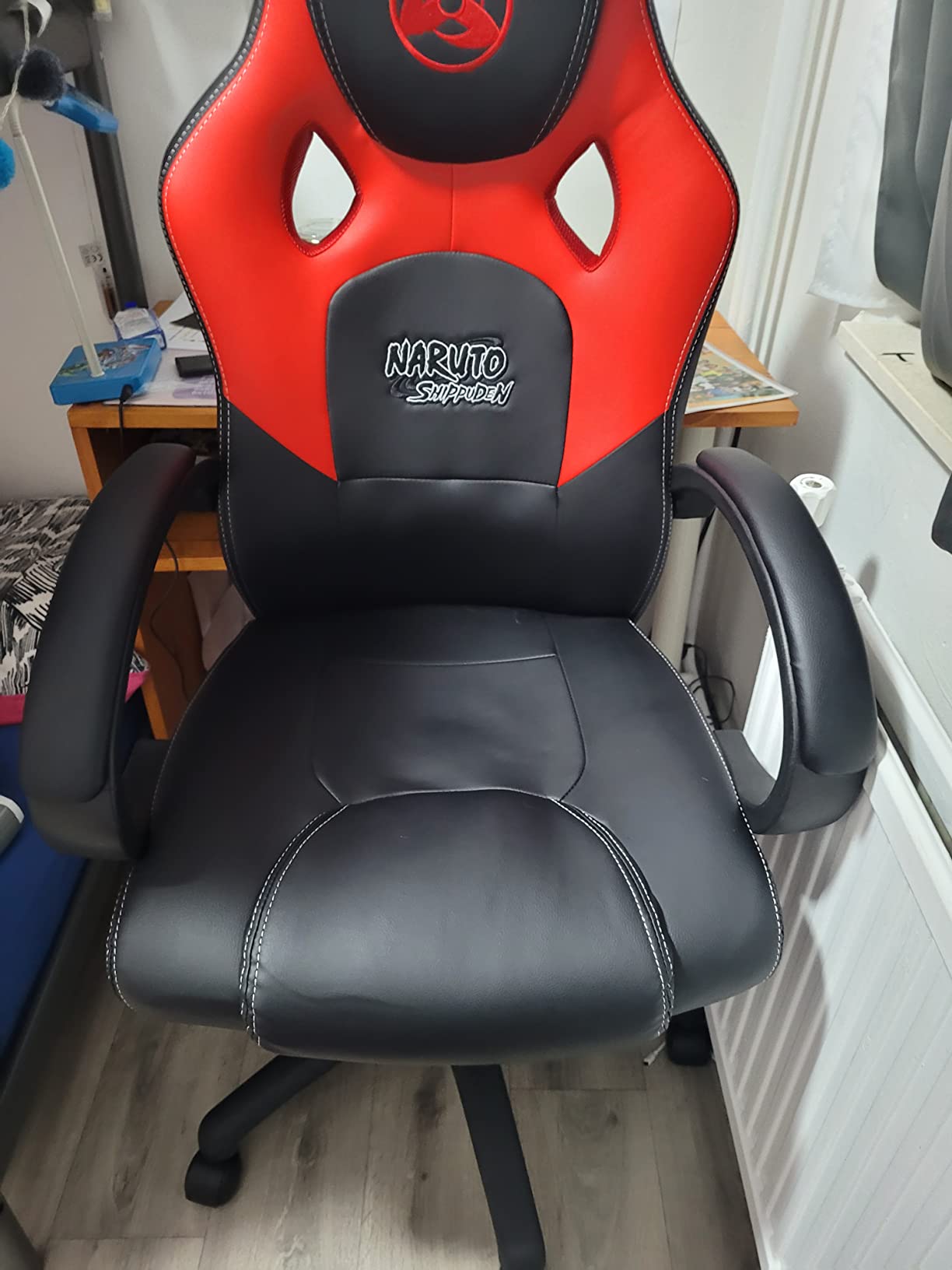 Konix Drakkar Jötun sedia gaming junior nero-rosso ecopelle