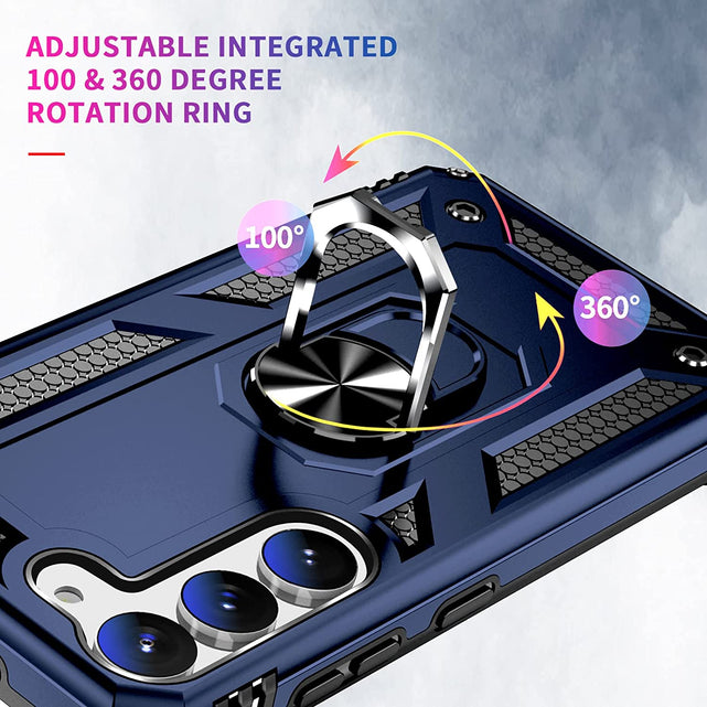 Redpepper Galaxy S23 custodia anello 360° magnetica antiurto