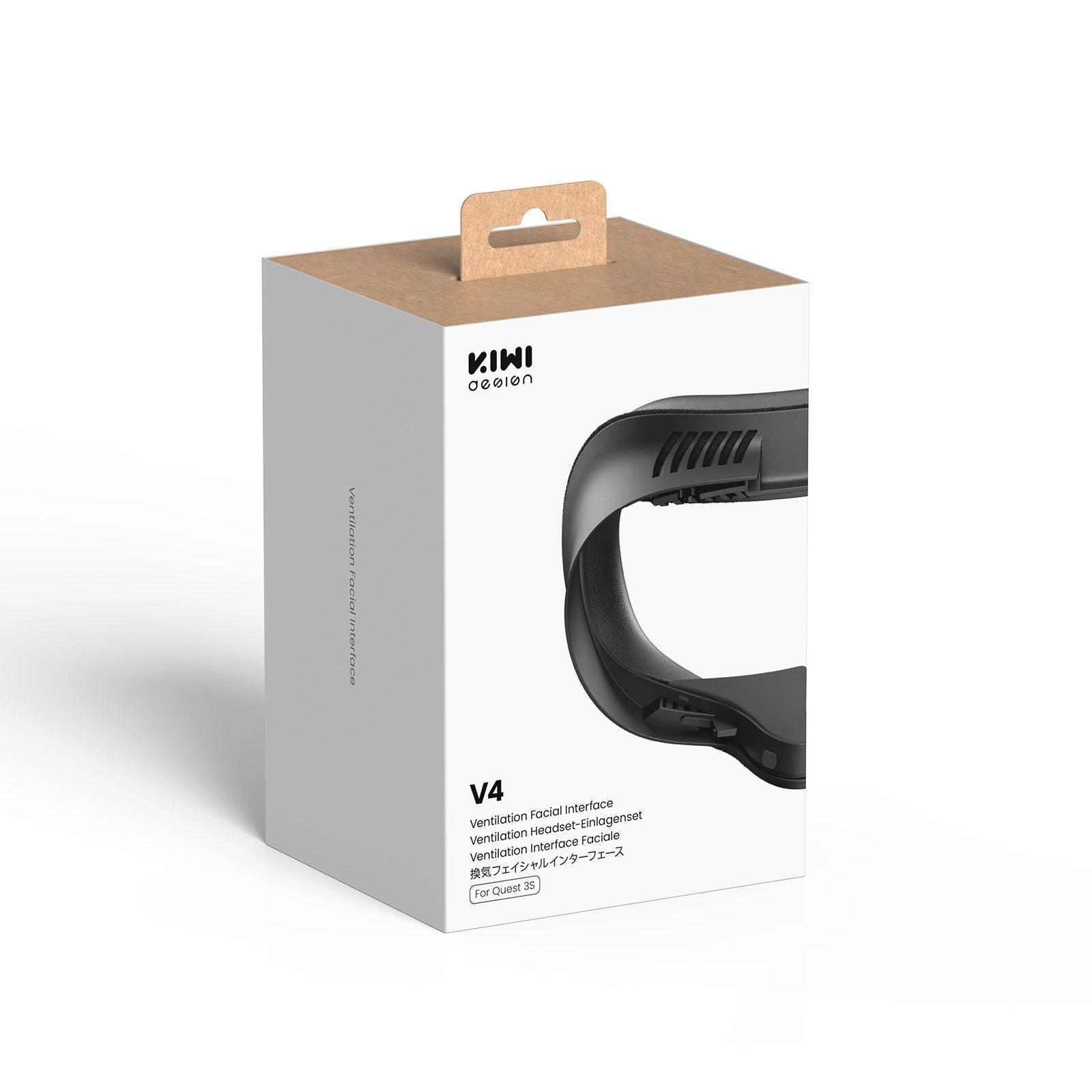 KIWI Design V4 Mascherina Quest 3S 1 Cuscinetto Memory Foam