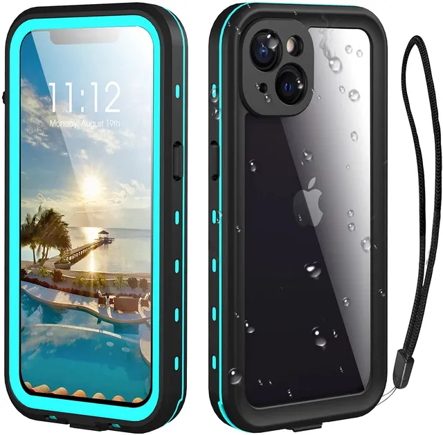 Redpepper Apple Cases iPhone 13 Waterproof custodia blu IP68