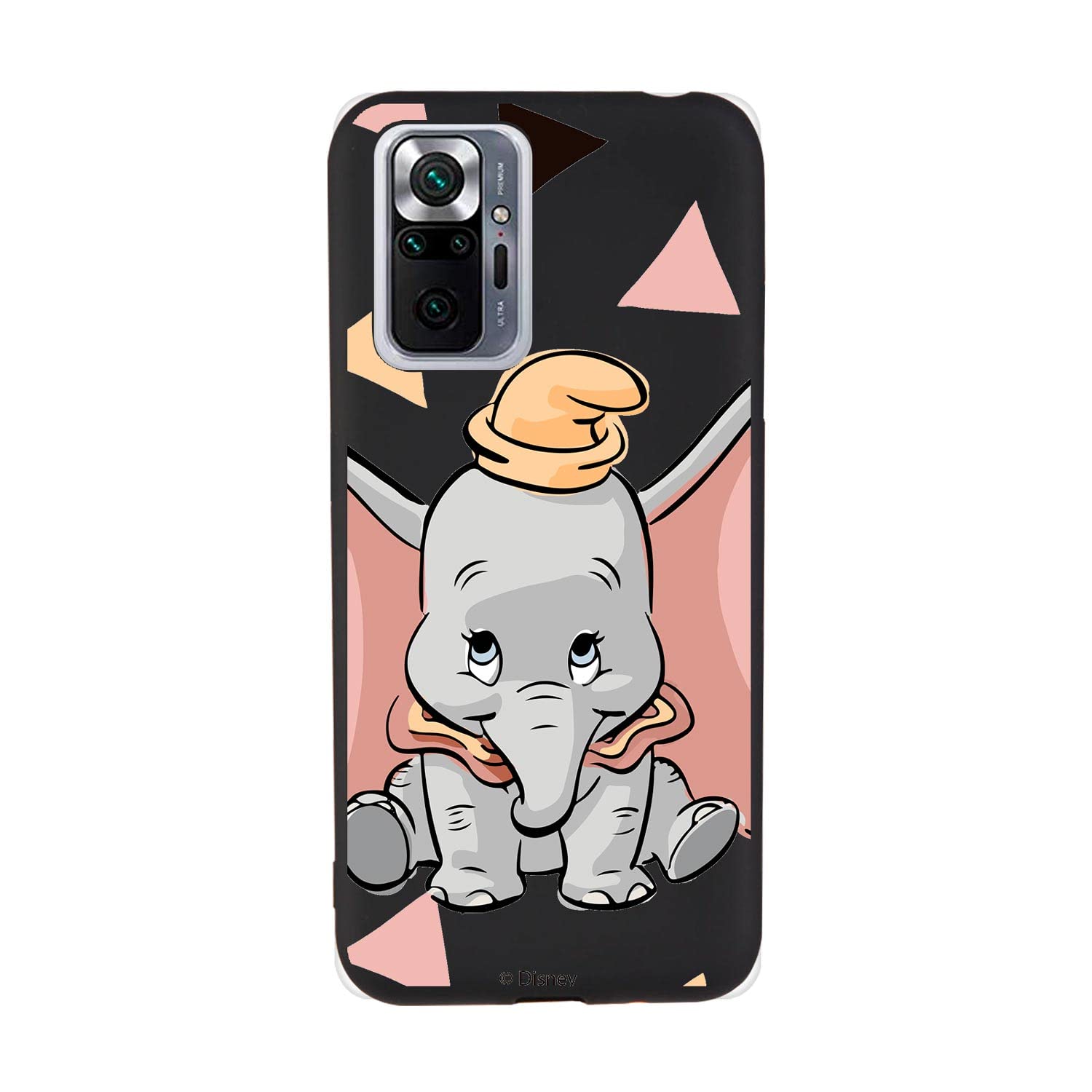 La Casa de las Carcasas Licenze Ufficiali Note 10 Pro cover silicone nero Dumbo