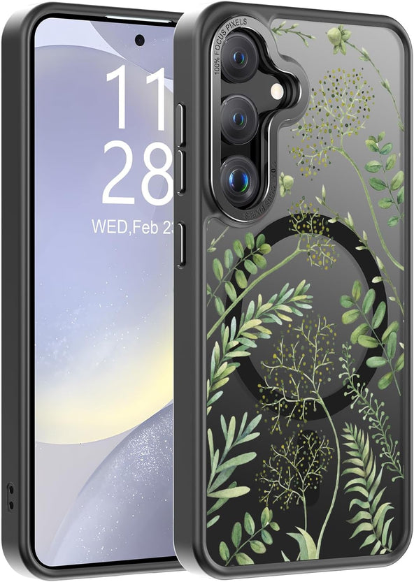 Redpepper Galaxy S25 Ultra cover floreale magnetica pellicola