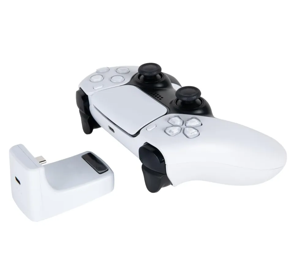 Konix batteria esterna DualSense PS5 2000 mAh LED nera