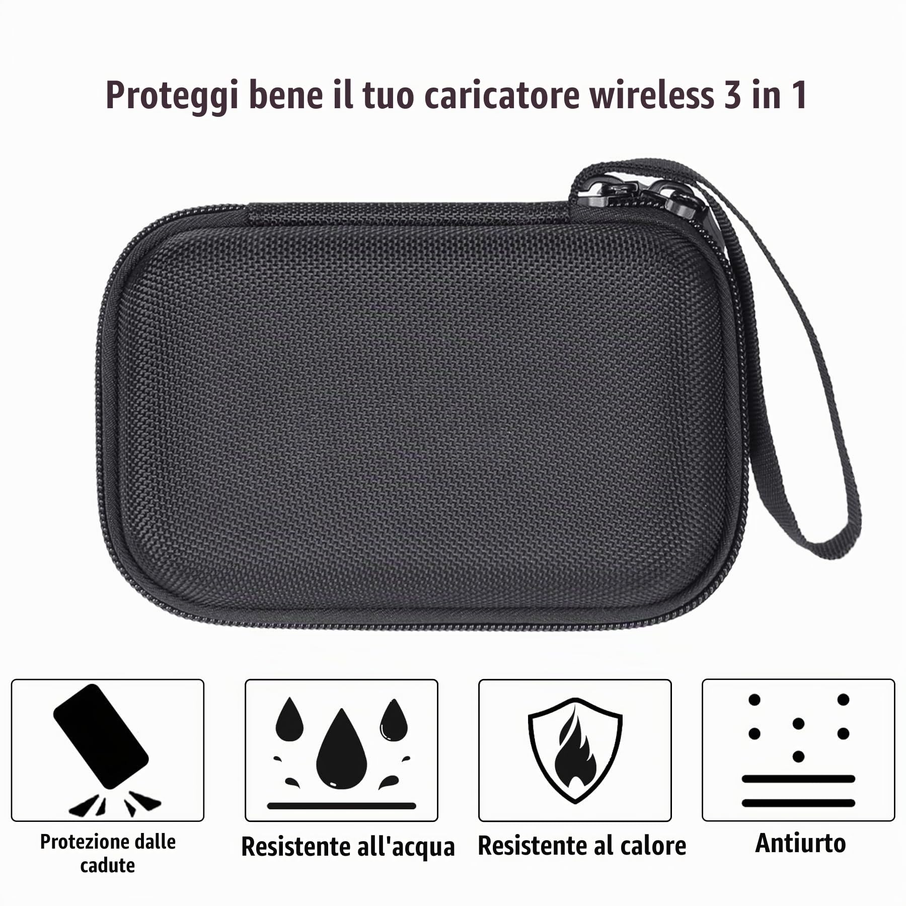 Aenllosi Custodia caricatore 3 in 1 EVA 14,5 cm