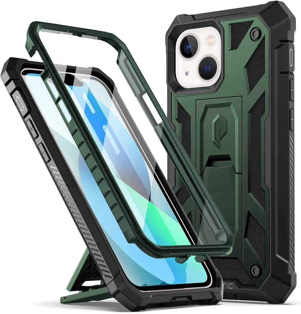 Redpepper iPhone 13 Mini cover pelle con stand protettiva