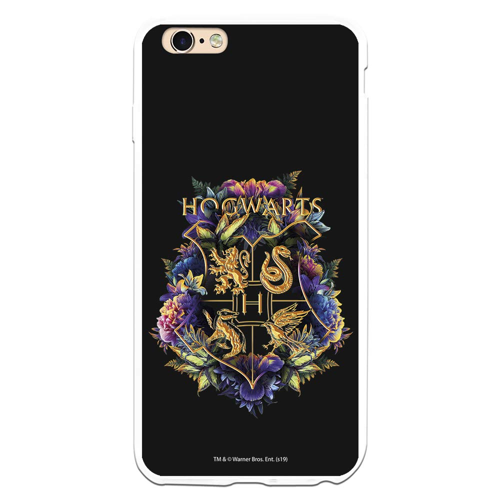 La Casa de las Carcasas Harry Potter cover iPhone 6 Plus Hogwarts Floral silicone