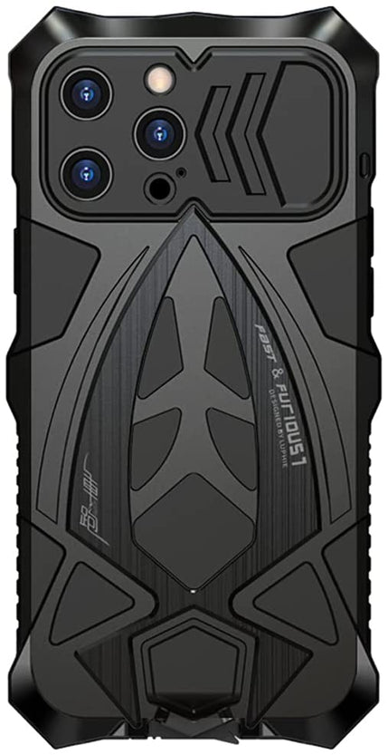 Redpepper iPhone 13 Pro Max Cover Metallo Bumper Sportiva