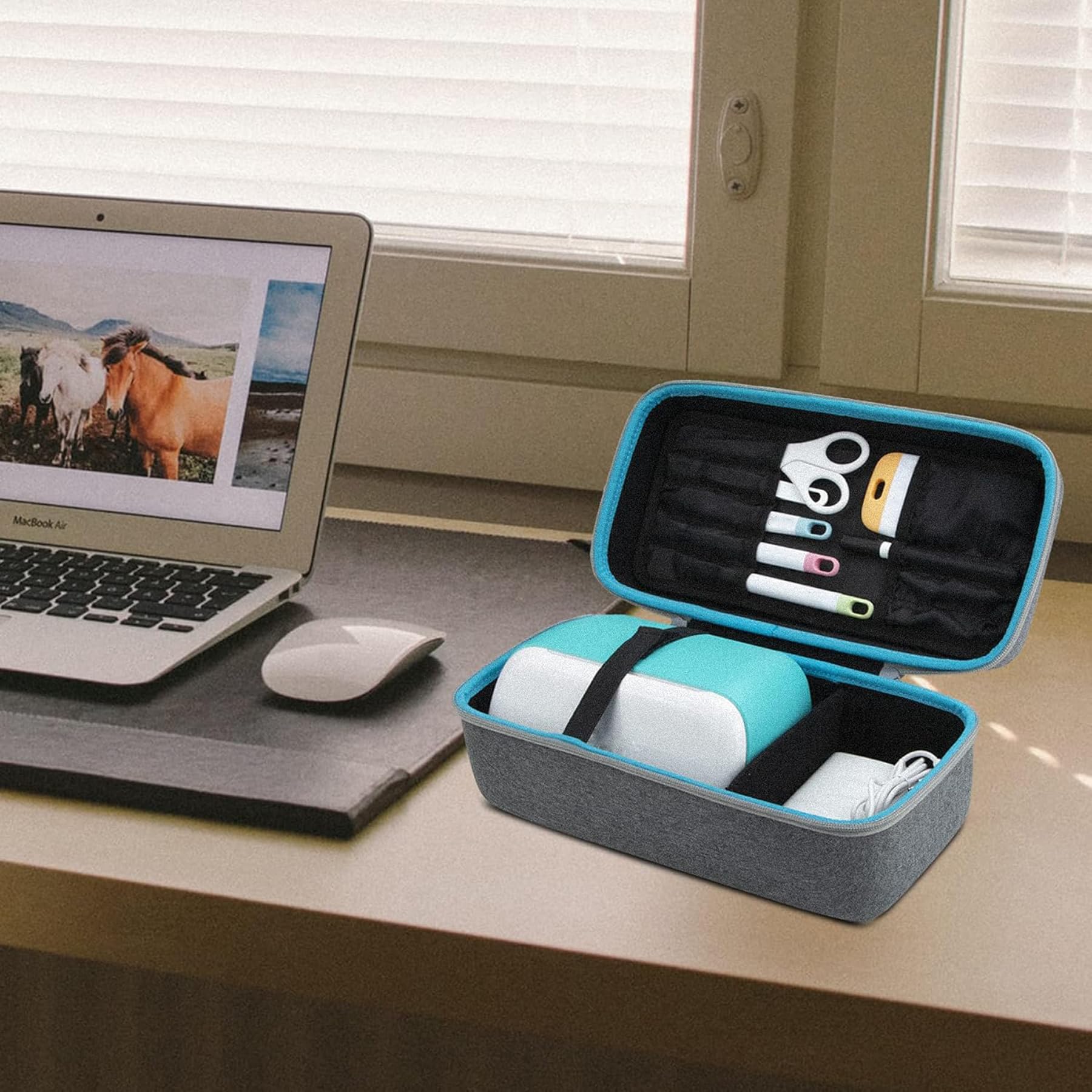 Aenllosi Tool Case Cricut Joy custodia rigida blu