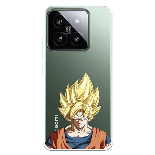 La Casa de las Carcasas Xiaomi 14 custodia Goku Super Saiyan silicone