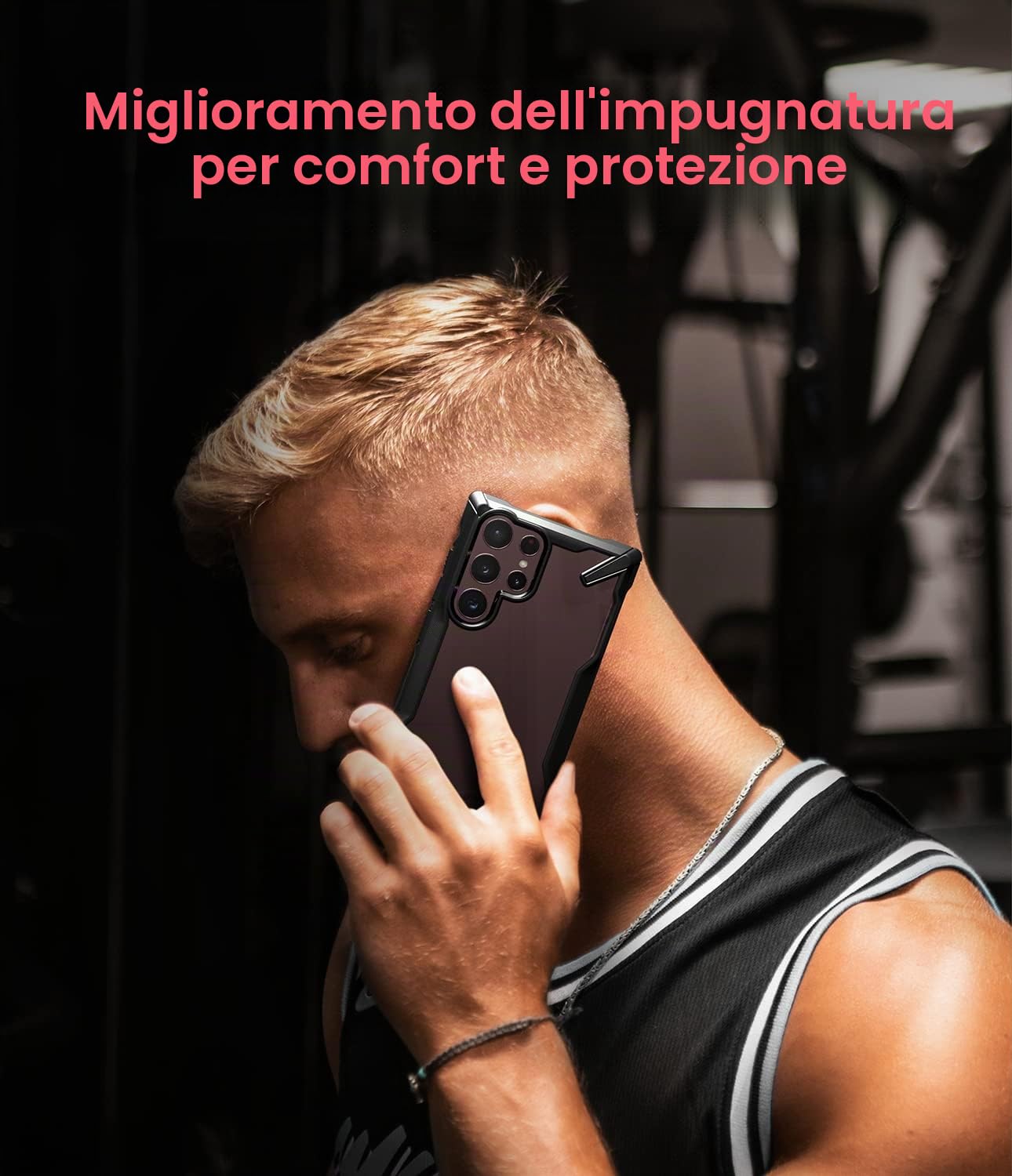 Ringke Fusion-X Cover Galaxy S22 Ultra Antiruto Black