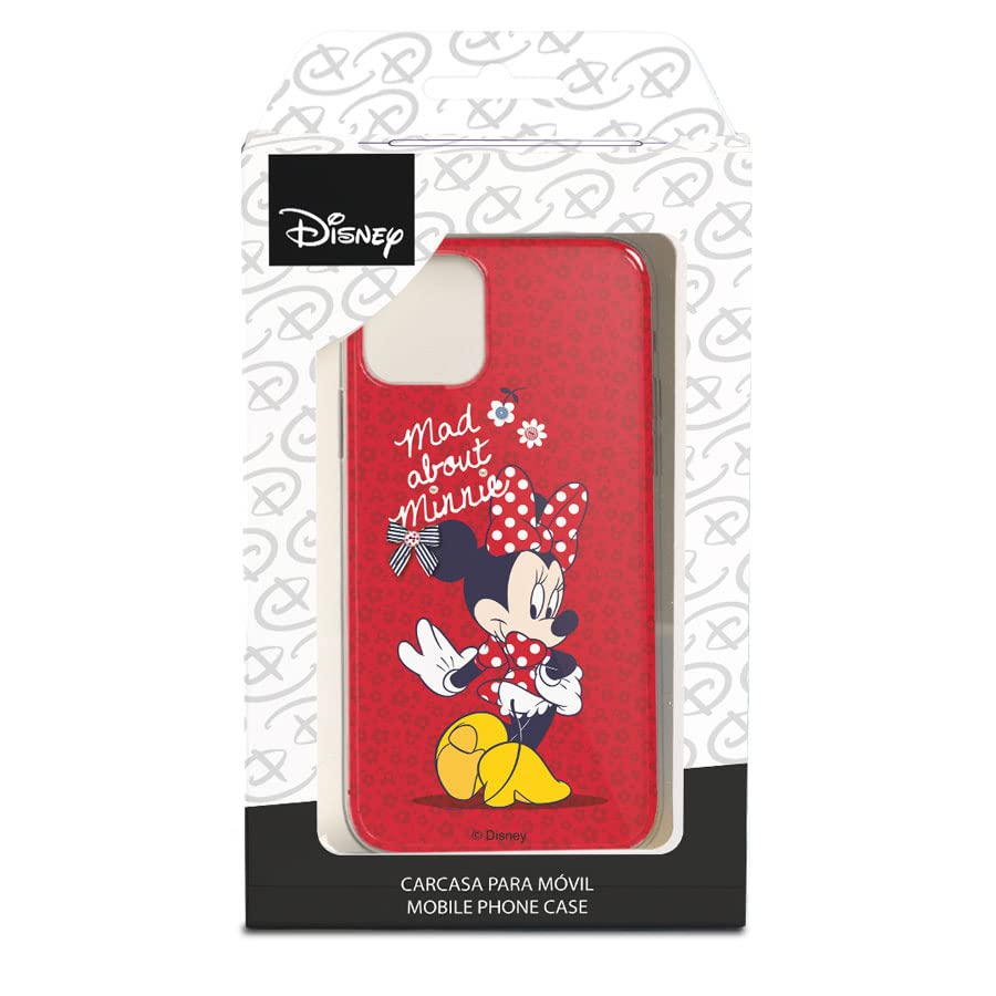 La Casa de las Carcasas Minnie Mad About custodia iPhone 15 Plus trasparente