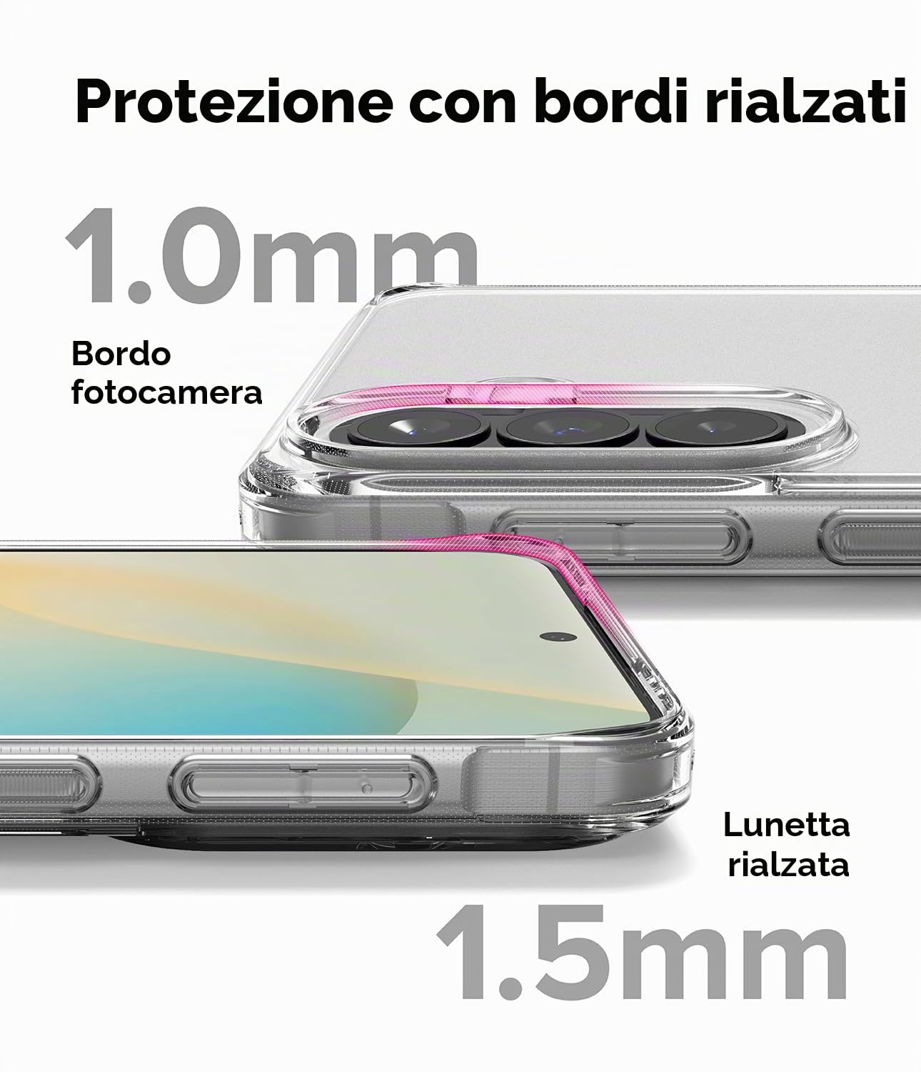 Ringke Fusion Cover Samsung Galaxy A57 Matte Clear Anti-impronta
