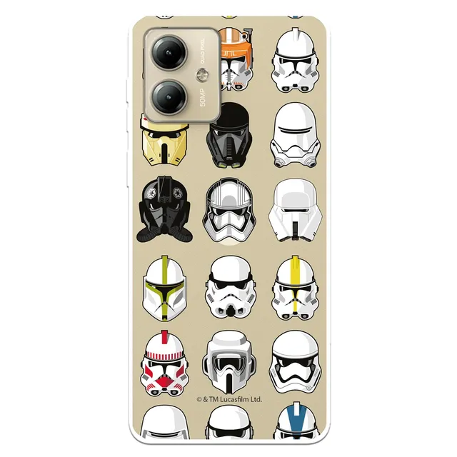 La Casa de las Carcasas Licenze Ufficiali Moto G14 cover Caschi Star Wars