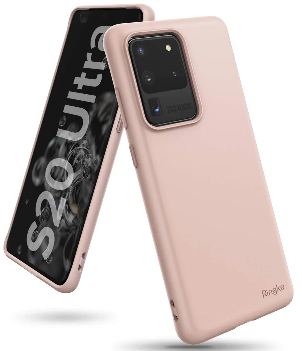 Ringke Air S Galaxy S20 Ultra custodia sottile rosa Pink Sand