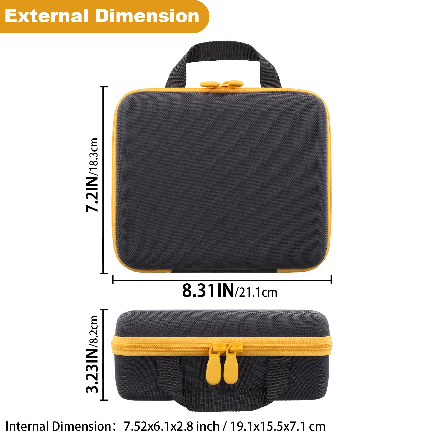 Aenllosi Tool Case Custodia Fanttik C8 Nano Nera EVA