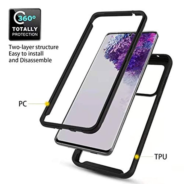 Redpepper S20 Ultra cover nera antiurto slim 6,9"