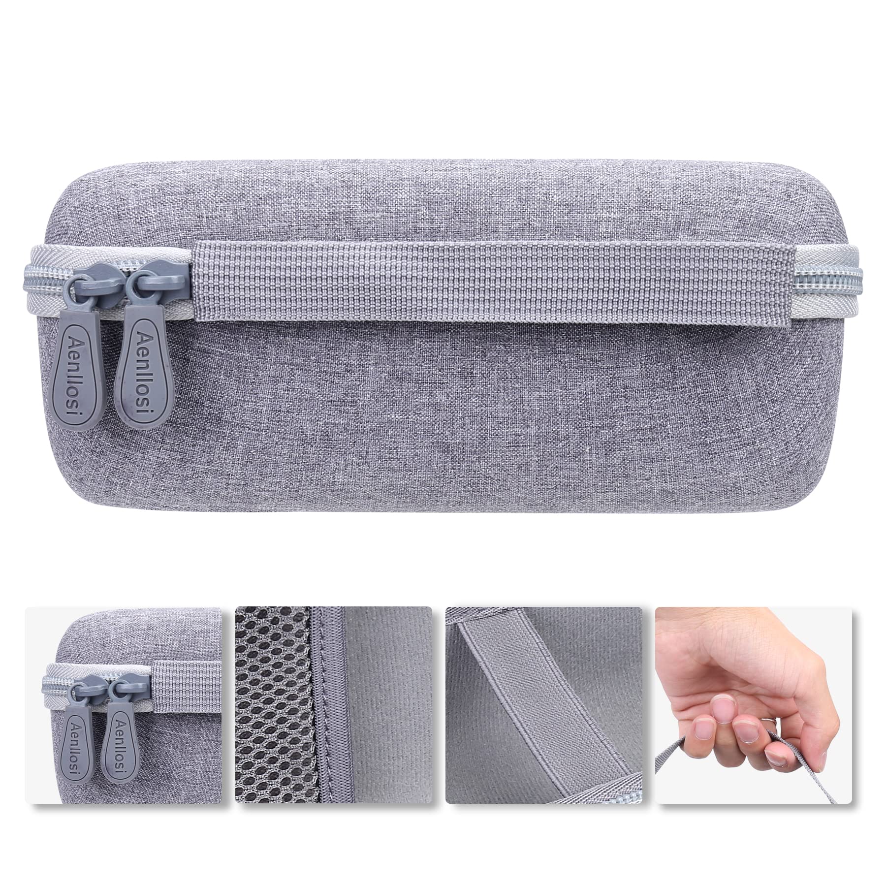 Aenllosi Microphone Case Super 55 custodia rigida EVA nera