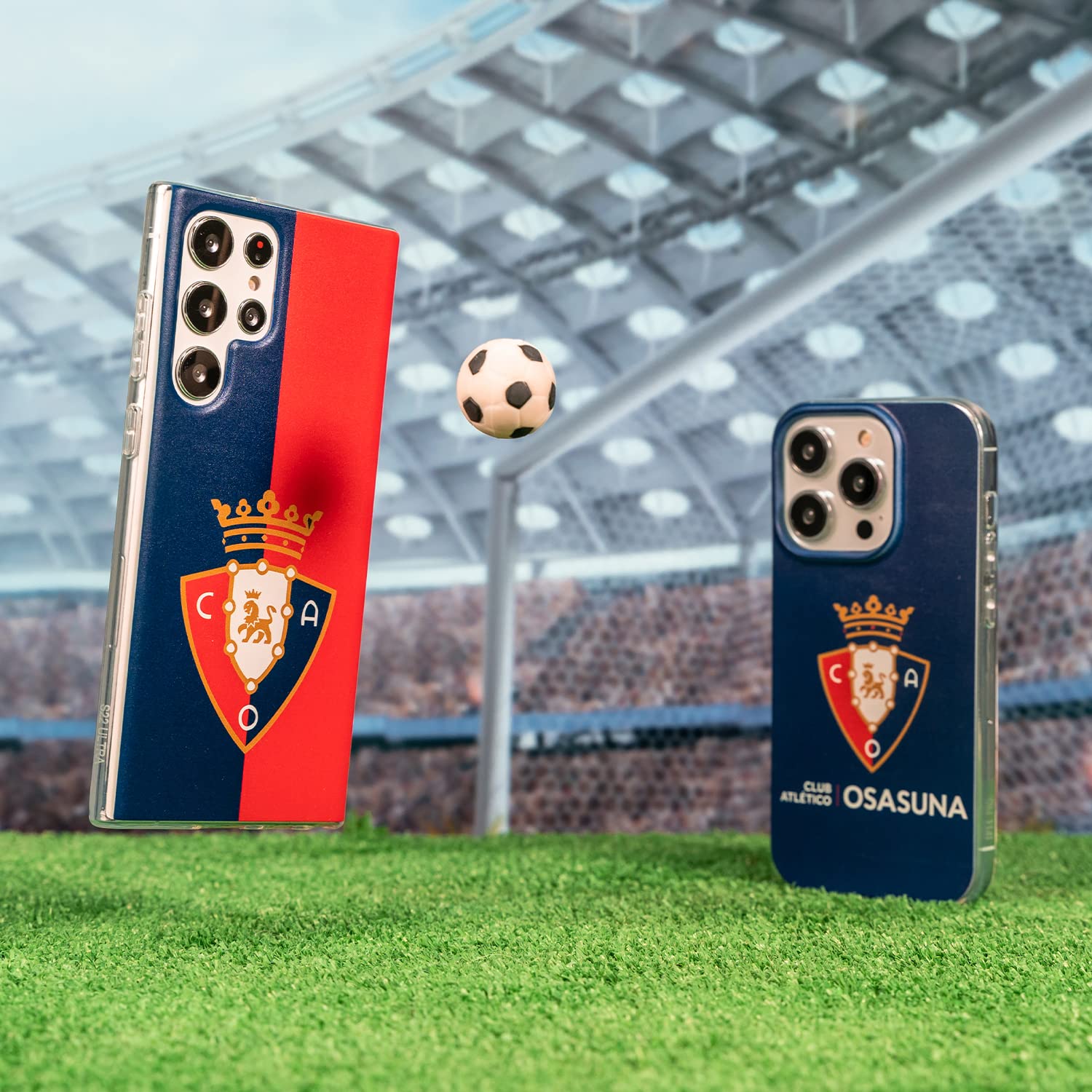 La Casa de las Carcasas Squadre cover Moto G14 Osasuna scudo bicolore