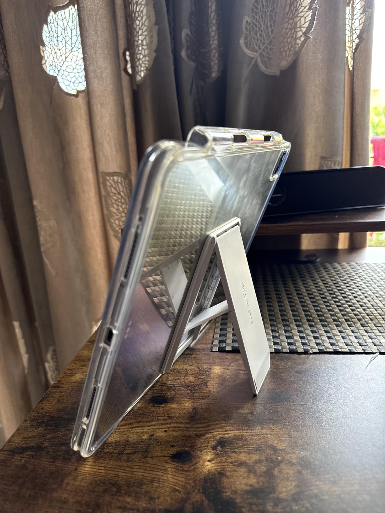 Ringke Fusion Plus iPad Pro 12.9 cover con supporto grigia