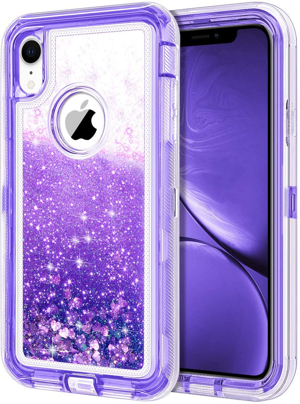 Redpepper iPhone XR Cover Glitter Antiurto Bling