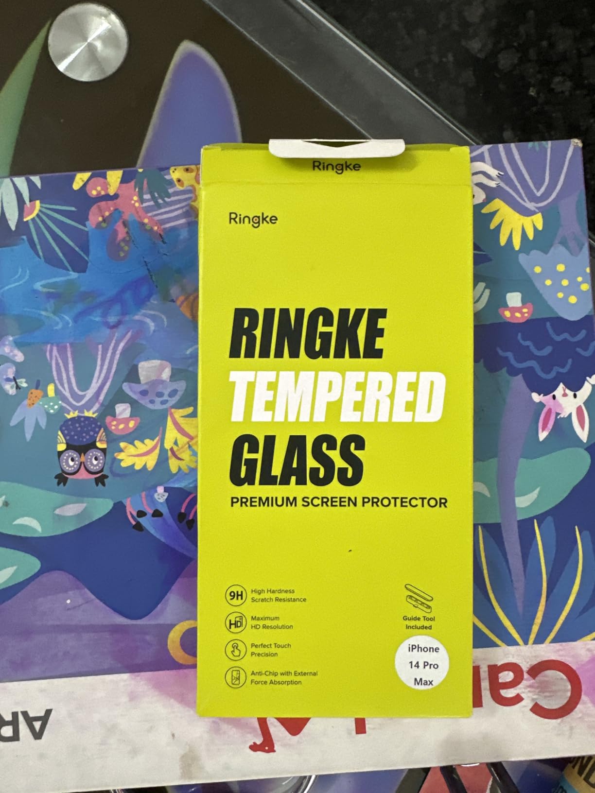 Ringke Full Cover Glass Vetro iPhone 14 Pro Max 9H