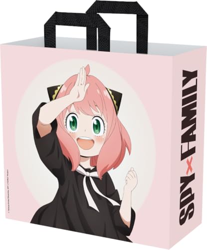 Konix Spy x Family shopper Anya rosa 40x45x20 riciclata