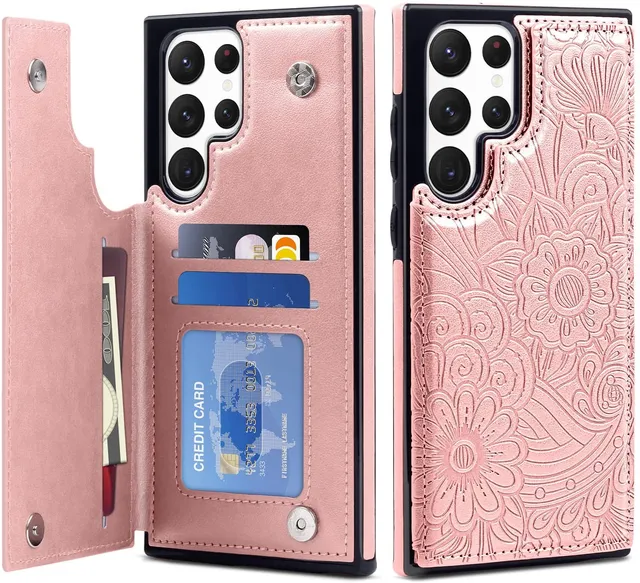 Redpepper Galaxy S22 Ultra cover wallet floreale ragazze