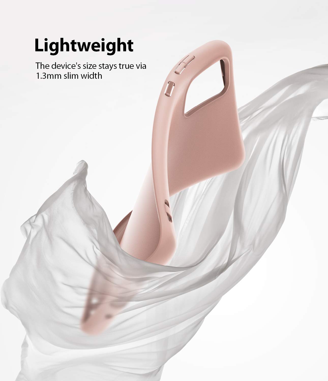Ringke Air-S cover Galaxy S20 sottile pink sand TPU