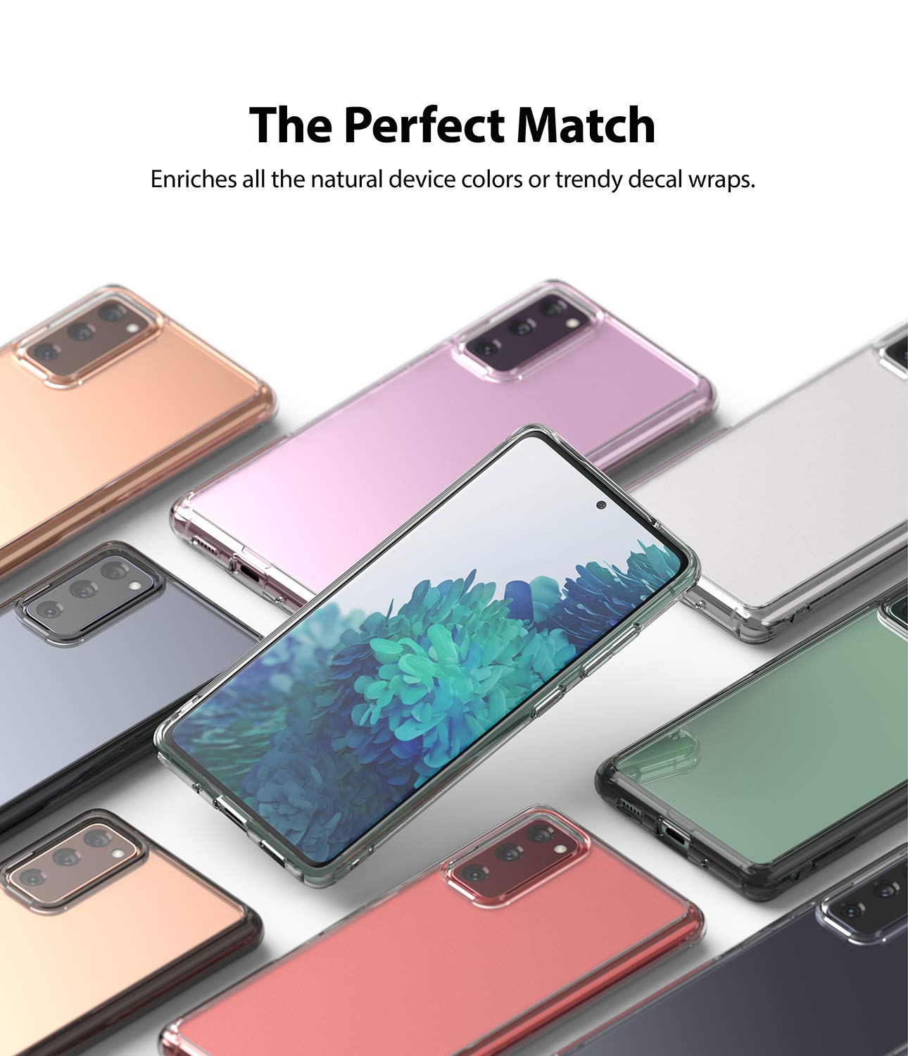 Ringke Fusion Custodia Galaxy S20 FE Clear Rigida Trasparente
