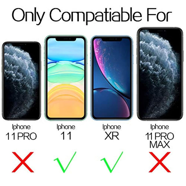 Redpepper iPhone XR 11 Vetro Temperato 9H 3 Pezzi