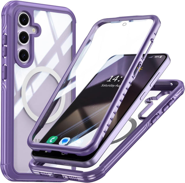 Redpepper Galaxy S25 Ultra Custodia Corazzata Full Body Blu