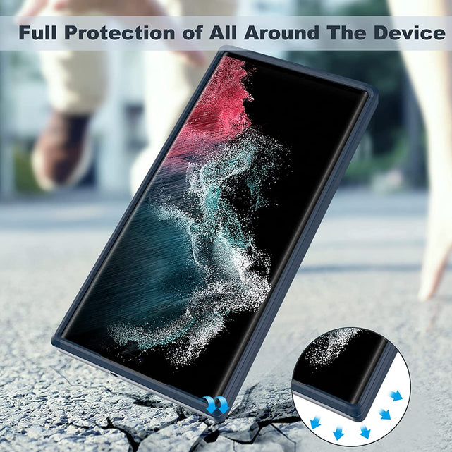 Redpepper Galaxy S22 Ultra cover anello stand magnetica