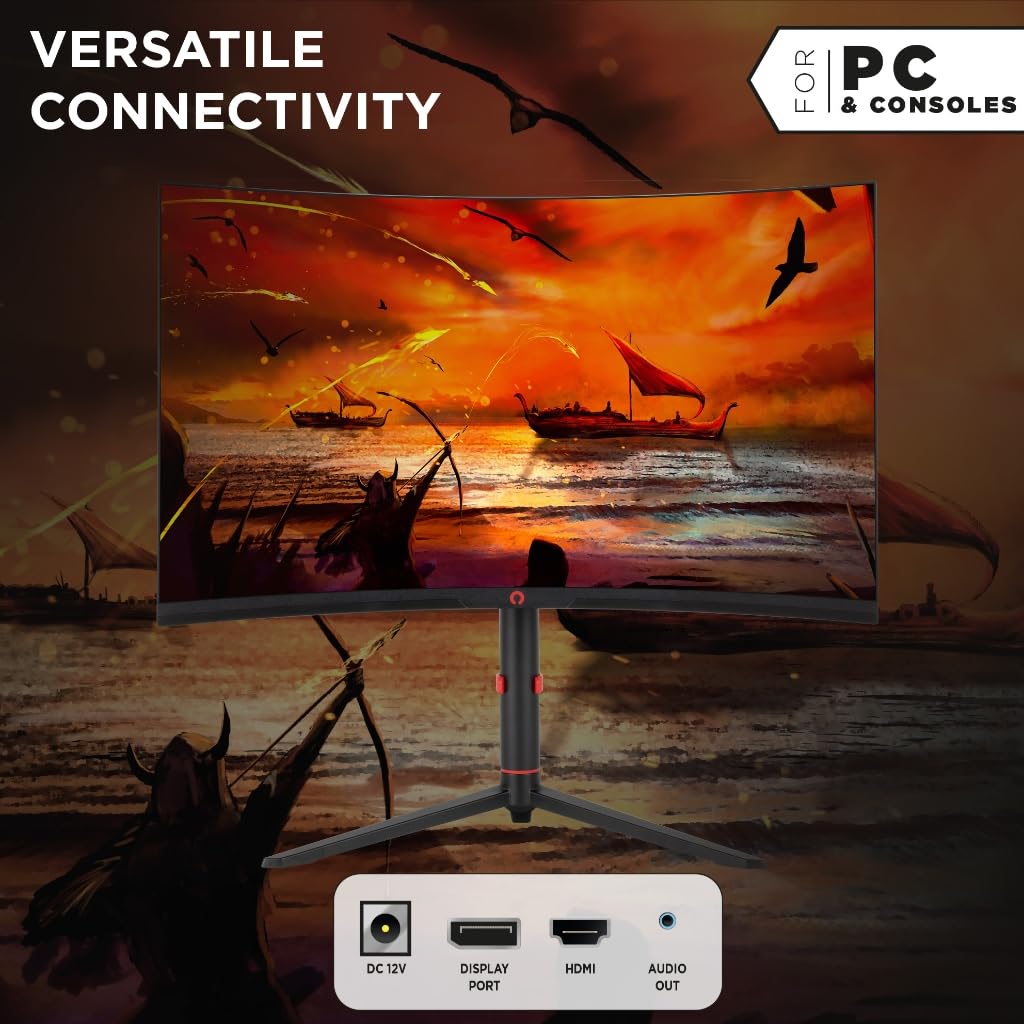 Konix Drakkar Shadow monitor gaming curvo 27" FHD 180 Hz
