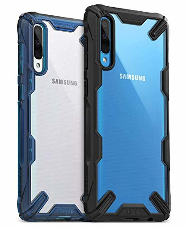Redpepper Galaxy A70 custodia trasparente nera 6,7"