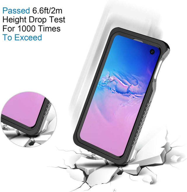 Redpepper Galaxy Cases cover Galaxy S10e nera waterproof IPX8