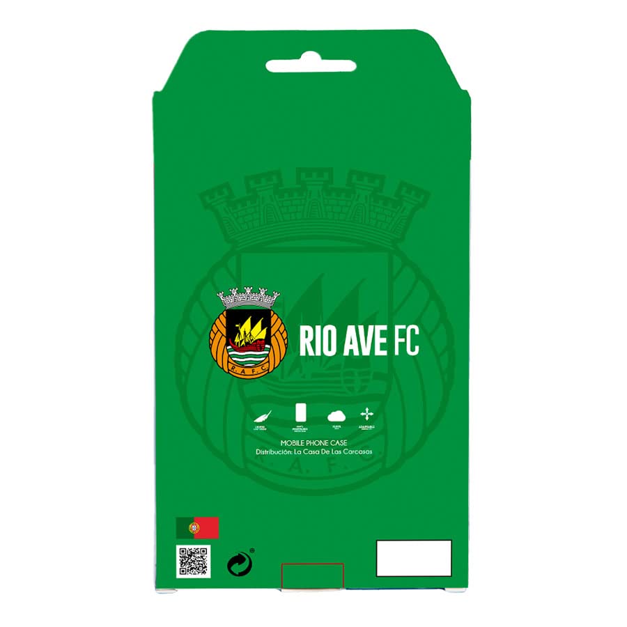 La Casa de las Carcasas Squadre Custodia Redmi Note 9S Rio Ave Linee Verdi