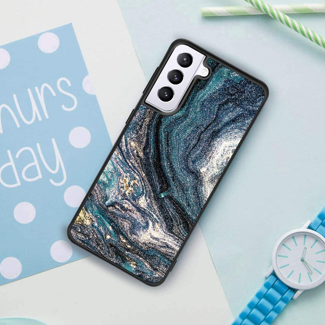 Redpepper Galaxy S21 Plus Cover Marmo Sottile Antiurto