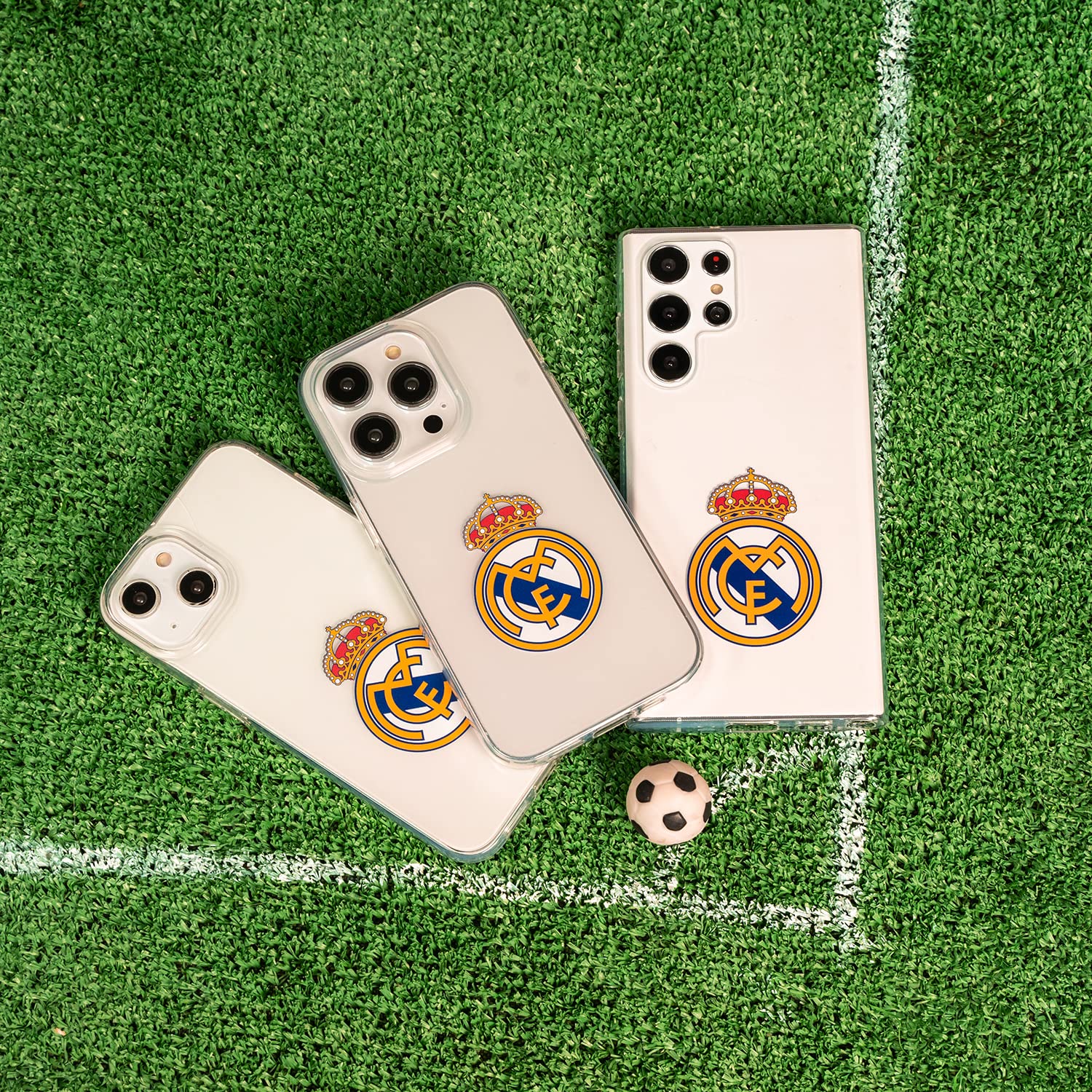 La Casa de las Carcasas Squadre iPhone 15 Pro cover Real Madrid silicone