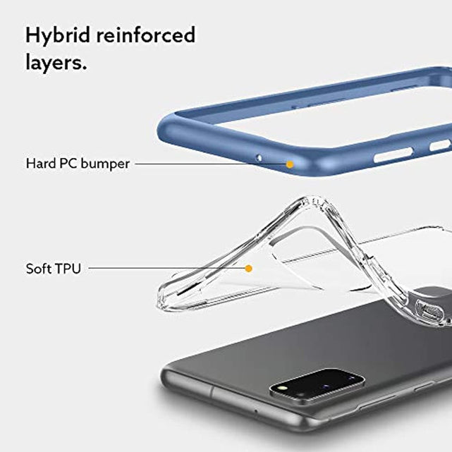 Redpepper Galaxy S20 cover trasparente blu oceano