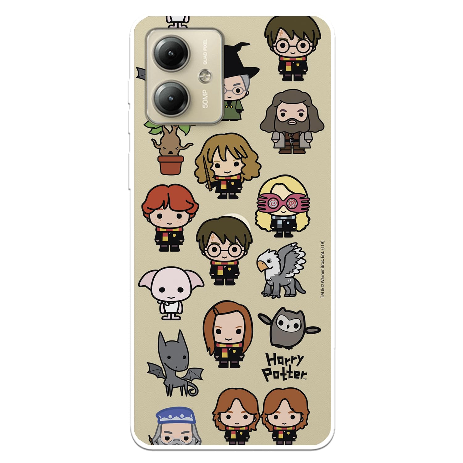 La Casa de las Carcasas Licenze Ufficiali Moto G14 cover Harry nero