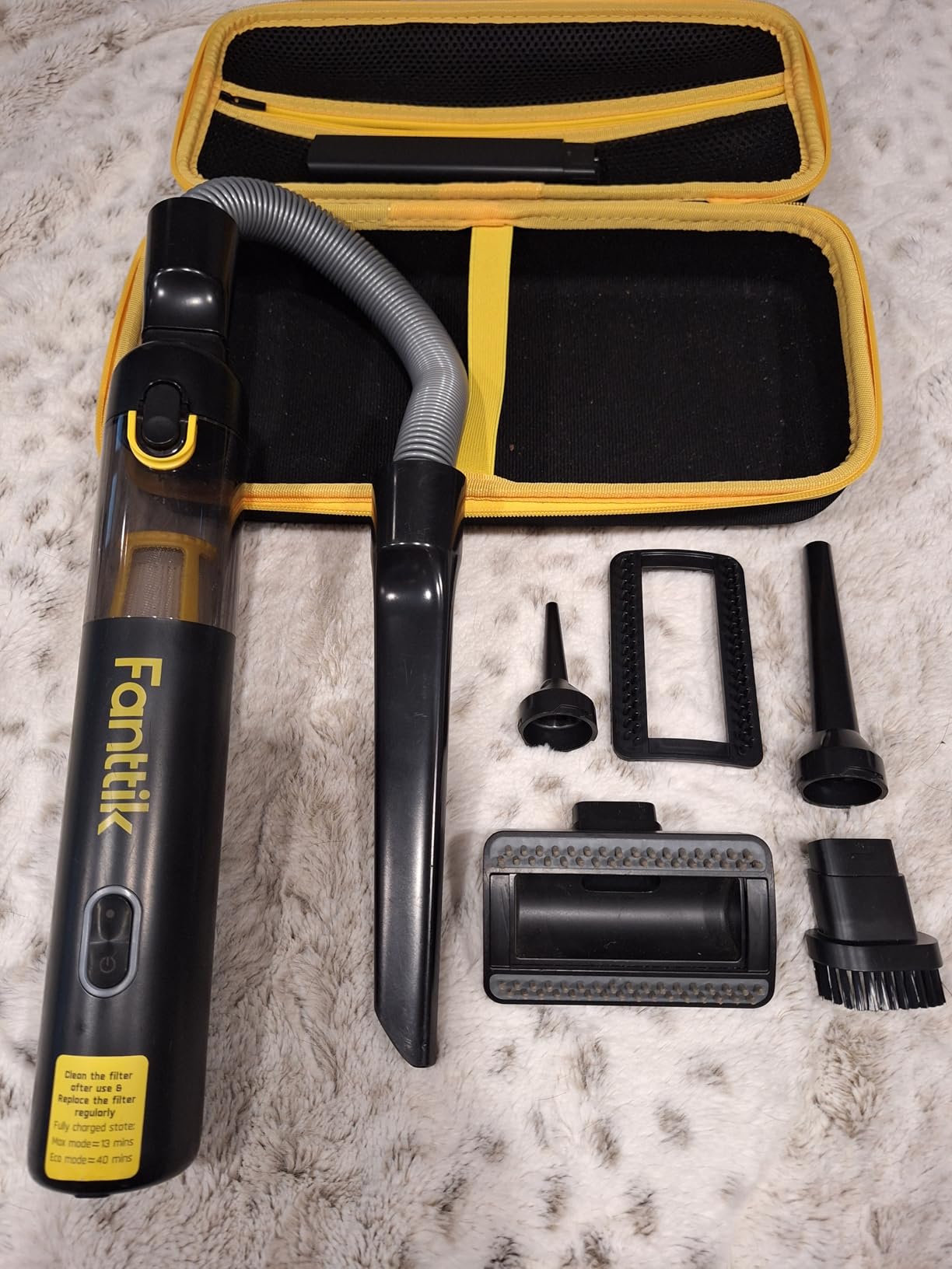 Aenllosi Tool Case Fanttik Slim V8 custodia rigida nero EVA