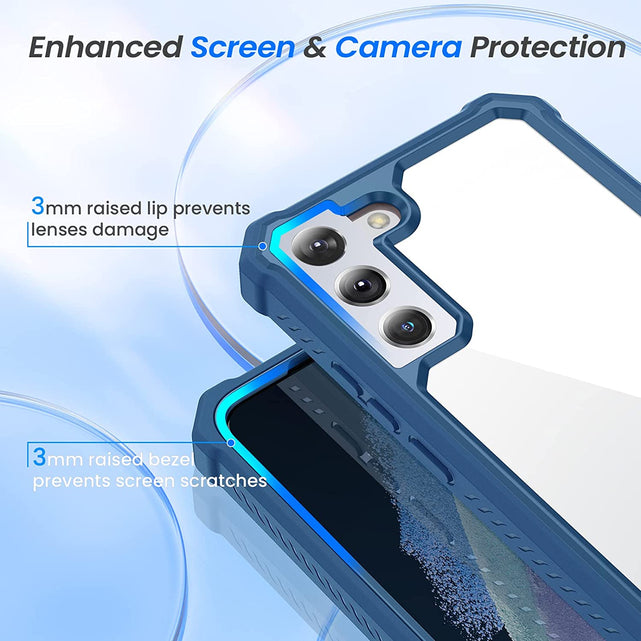 Redpepper Galaxy S22 Cover Full Body Trasparente Antiurto