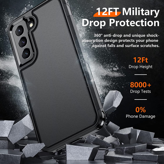 Redpepper Galaxy Cases cover Samsung Galaxy S22 5G 6.1 nero antishock