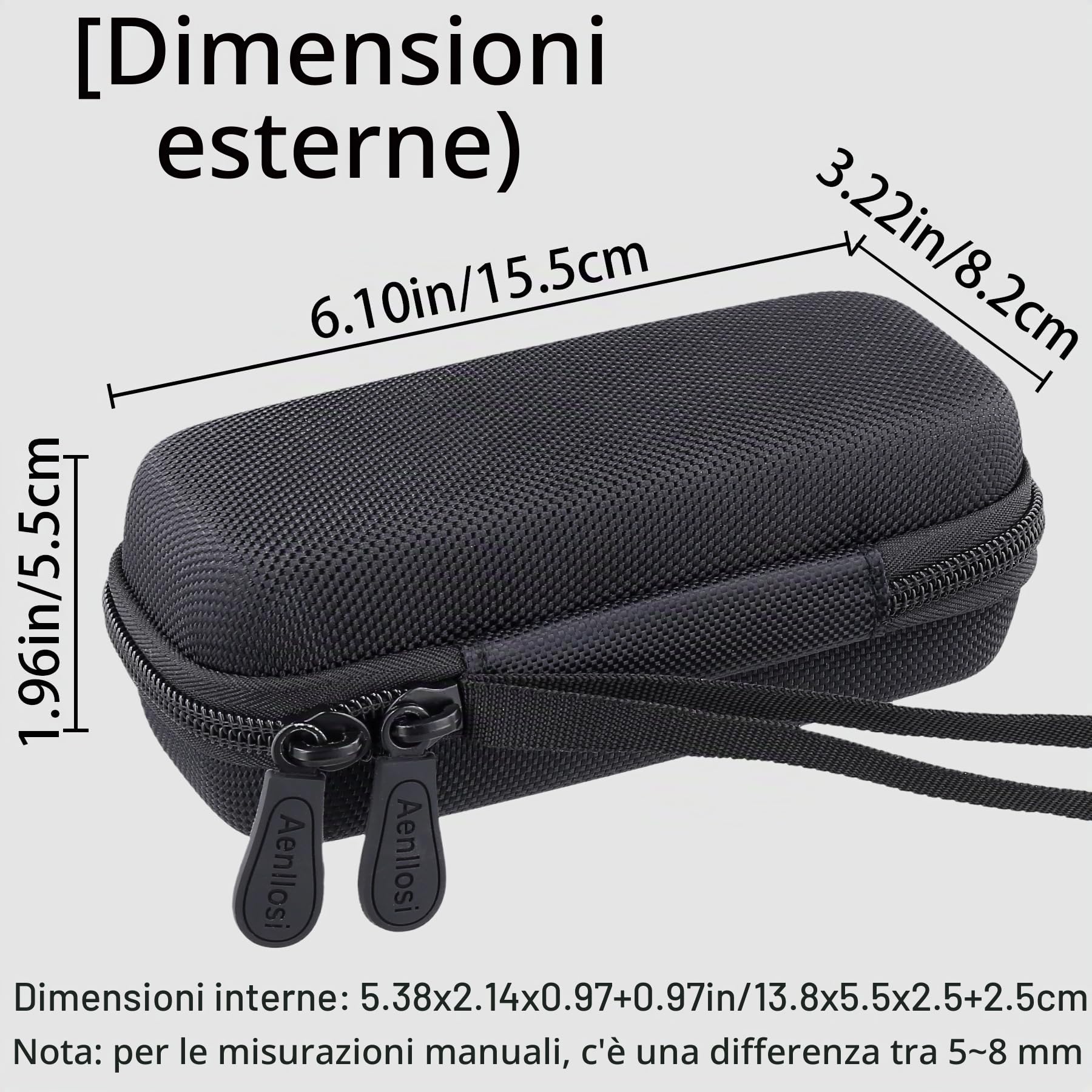 Aenllosi Microphone Case H1essential custodia registratore EVA
