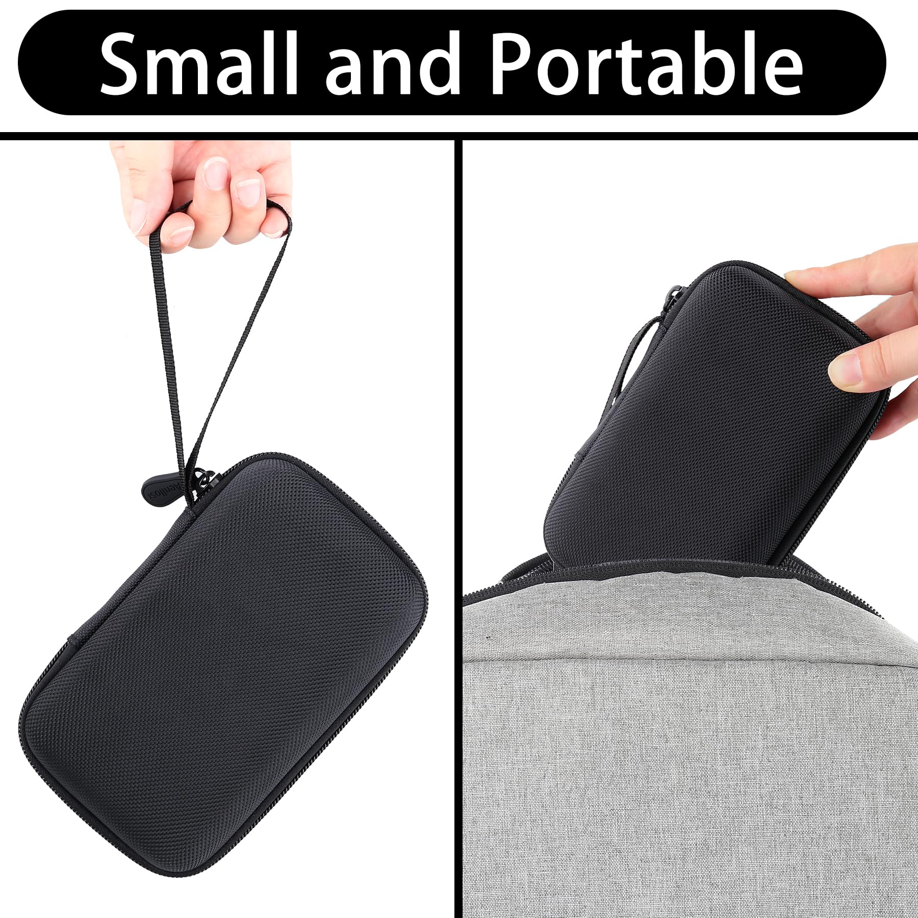 Aenllosi Microphone Case Custodia Alto Total 2 EVA Nero