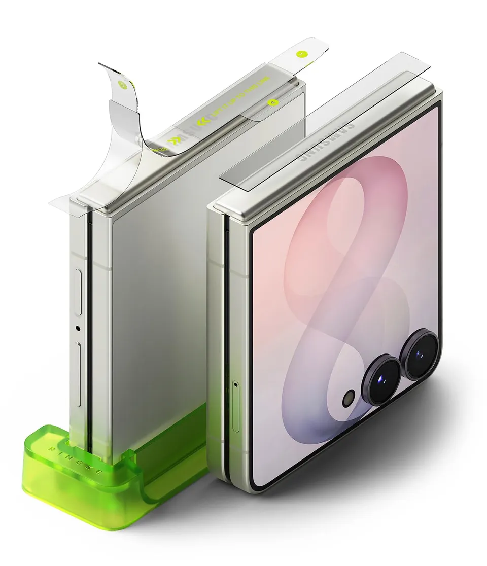 Ringke Hinge Dual Easy Film Pellicola Z Flip 8 Cerniera EPU