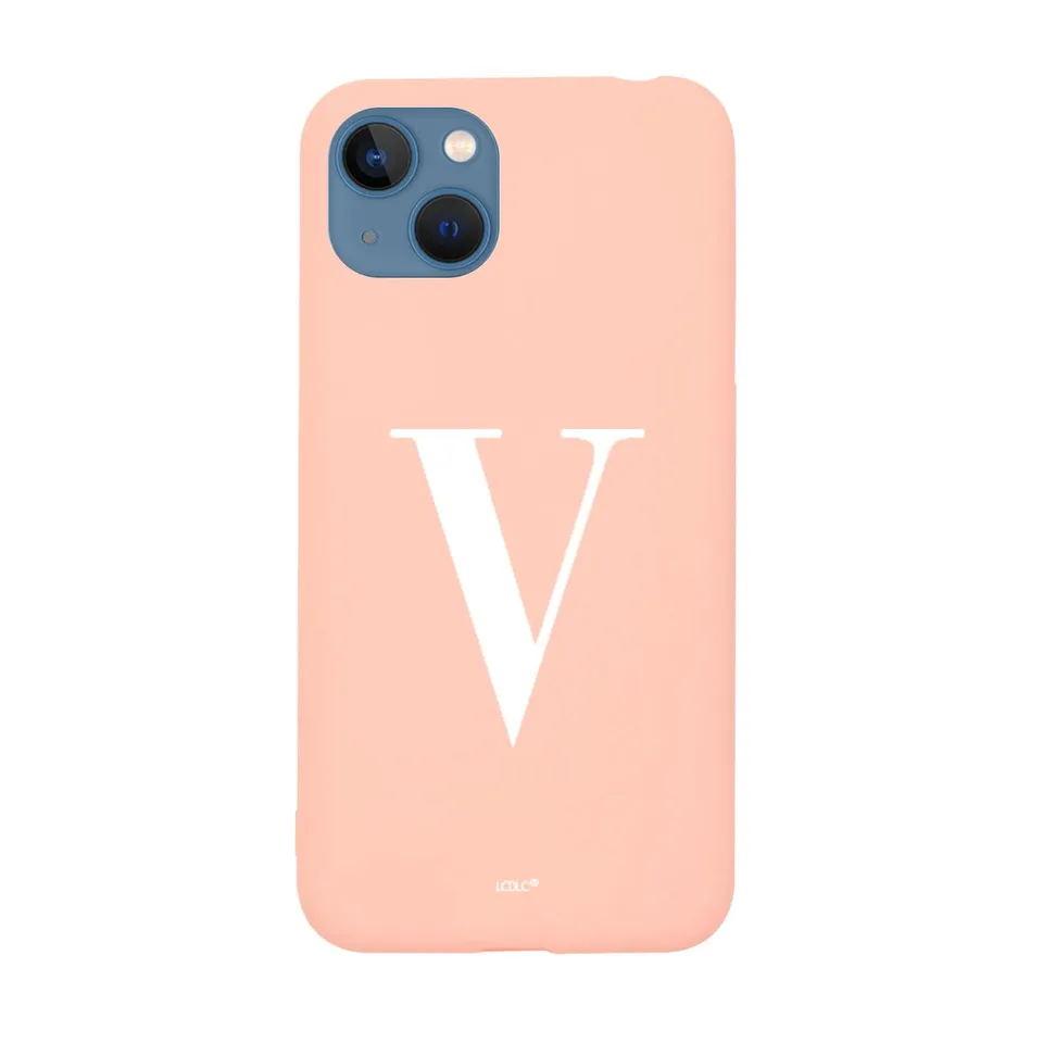 La Casa de las Carcasas Personalizzate iPhone 15 Plus custodia rosa sabbia silicone