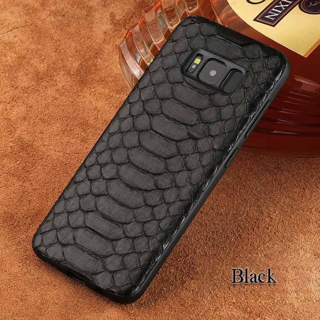 Redpepper Galaxy S10+ Cover Pelle Pitone Antiurto