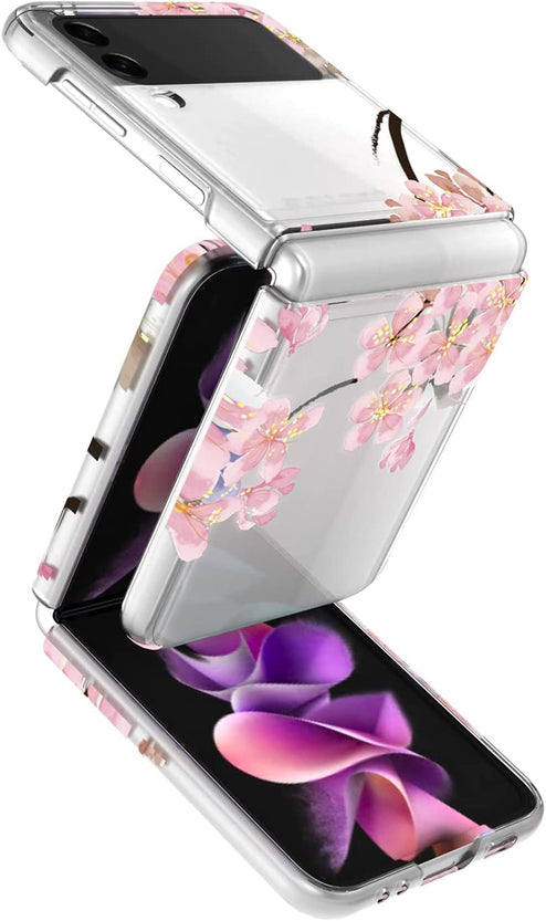 Redpepper Galaxy Z Flip 4 cover sakura trasparente